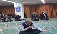 برگزاری مراسم معنوی زیارت عاشورا به مناسبت بزرگداشت شهیدمحمدامین صمدی در مرکز آموزش مدیریت دولتی 